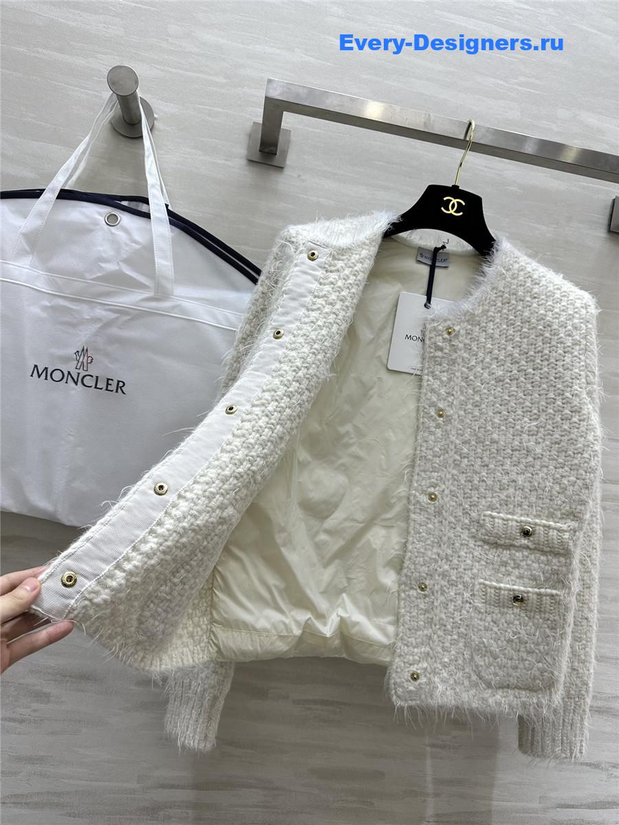 Moncler Down Cardigan Jacket