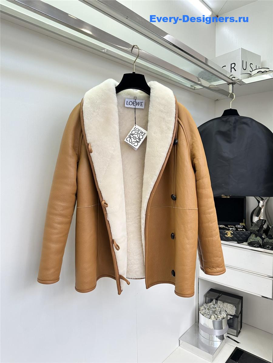 L0ew* shearling coat