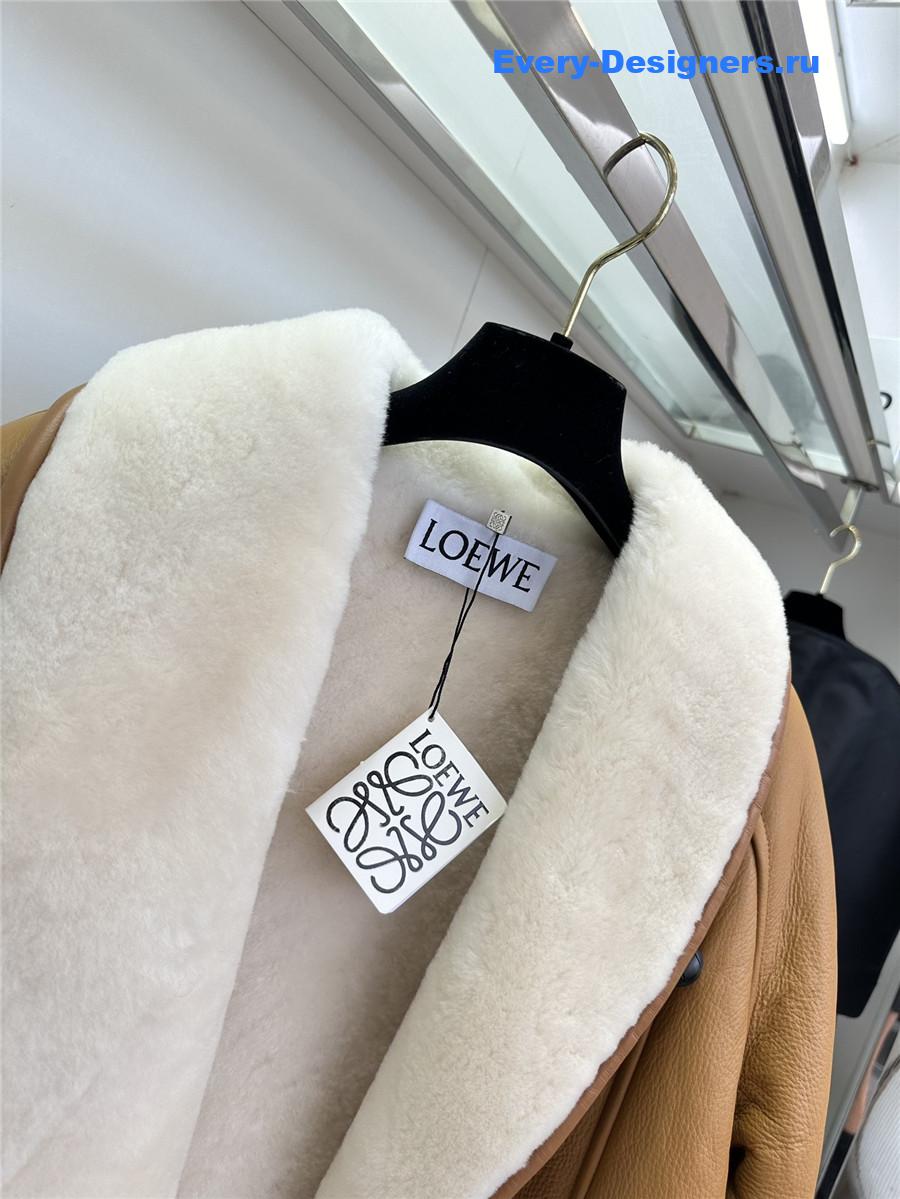 L0ew* shearling coat