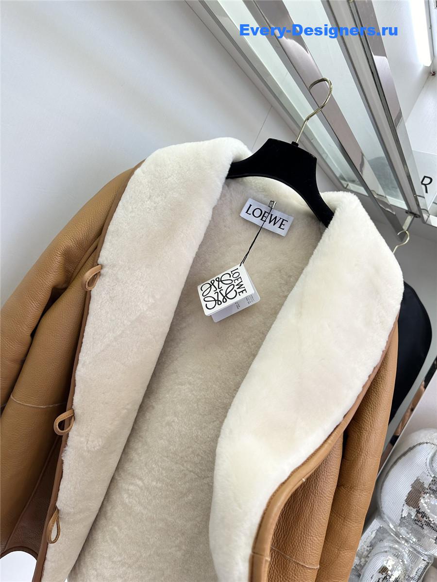 L0ew* shearling coat