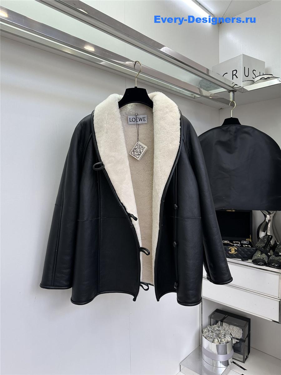 L0ew* shearling coat