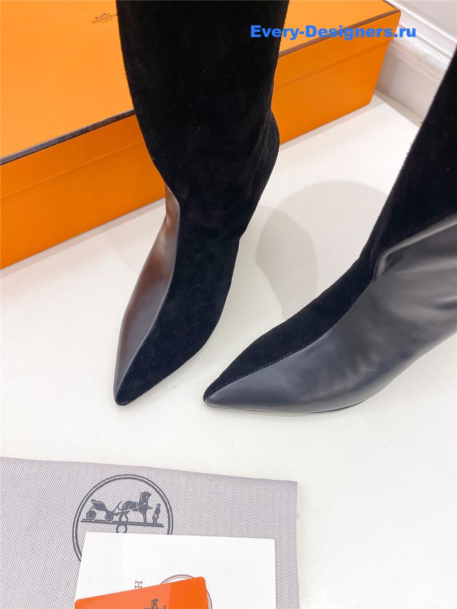 H**me5 suede hanae 85 long boots