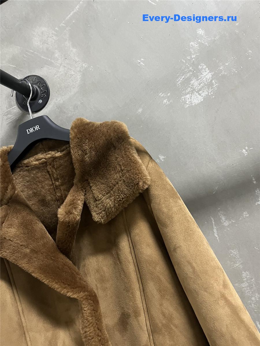 D10r shearling coat