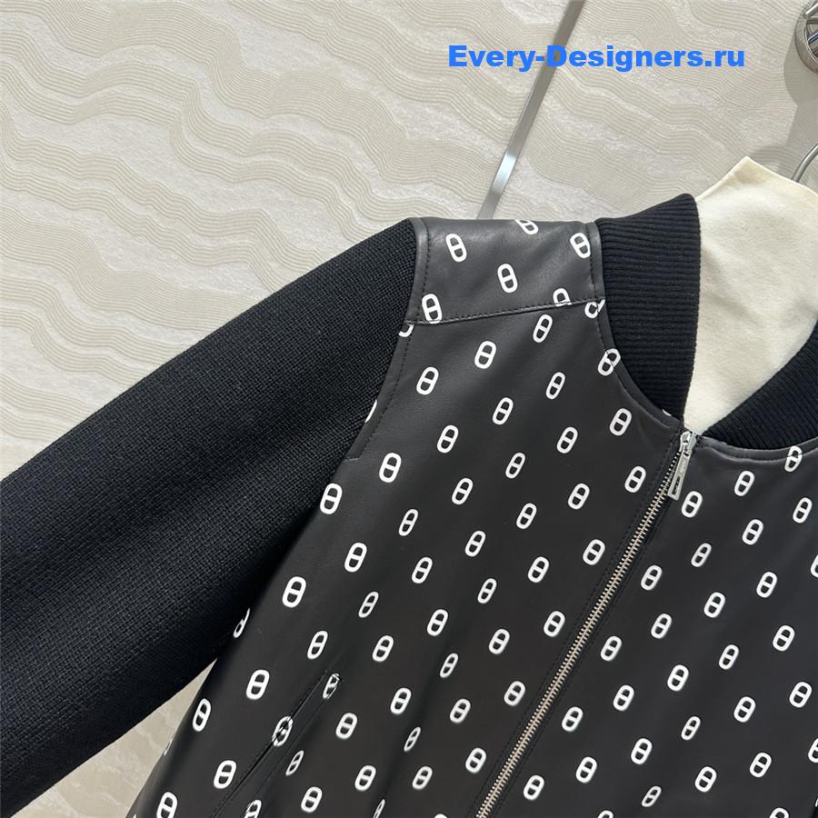 H**me5 leather jacket