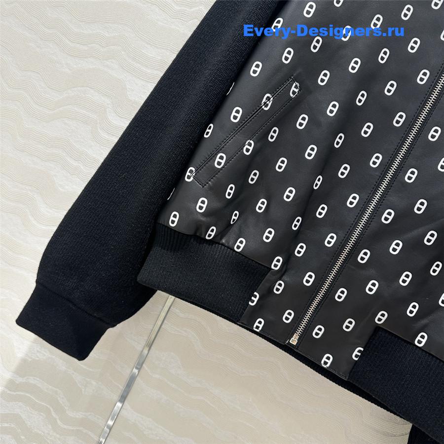 H**me5 leather jacket