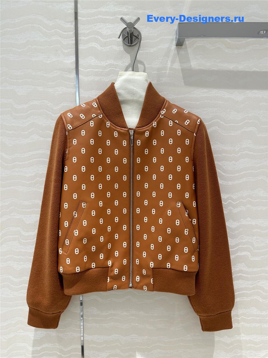 H**me5 leather jacket