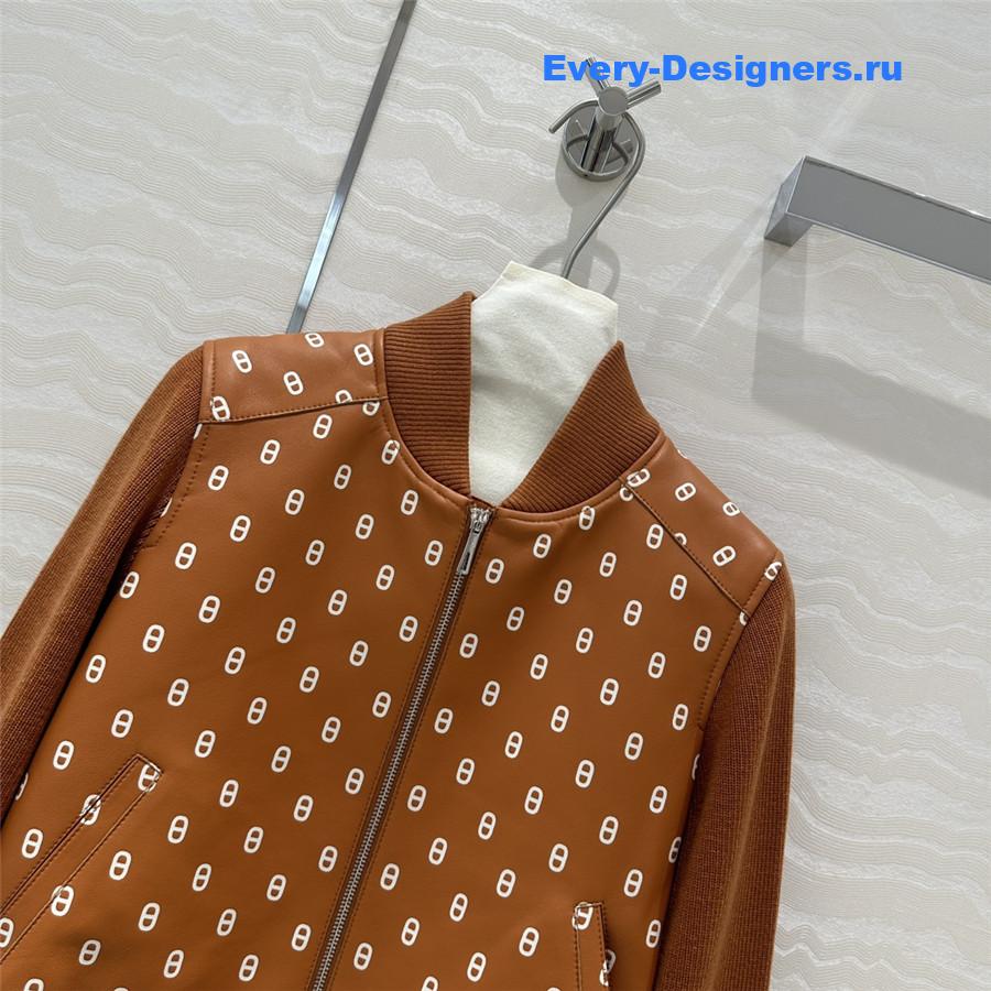 H**me5 leather jacket