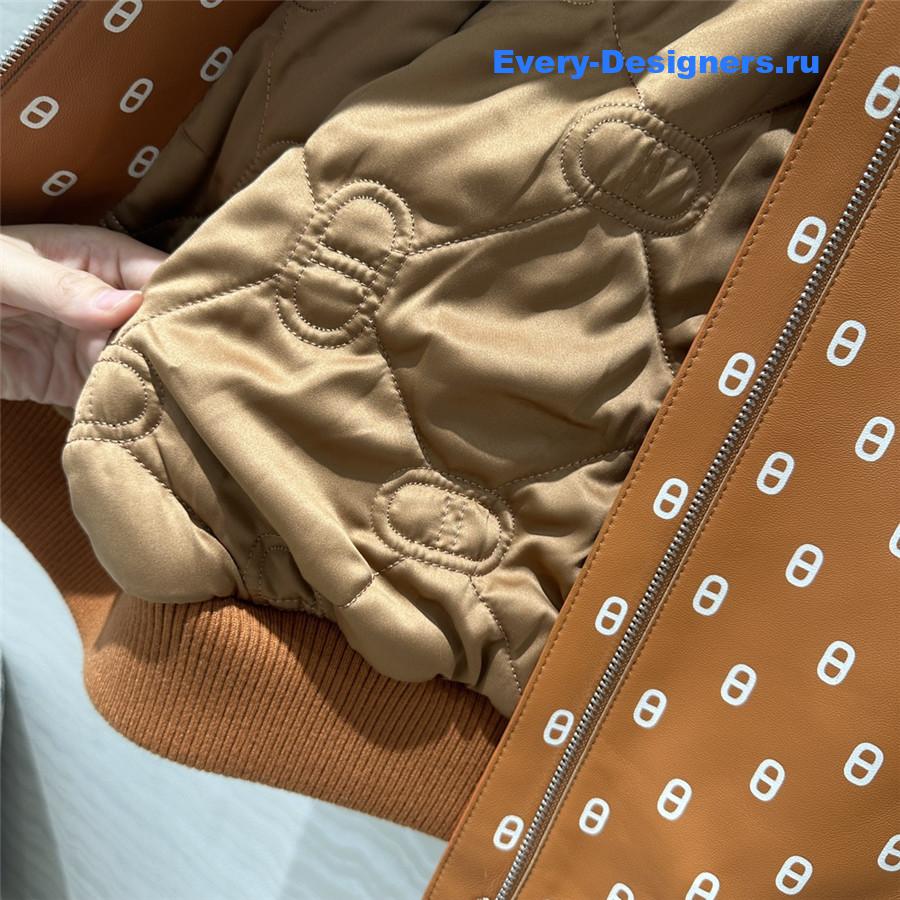 H**me5 leather jacket