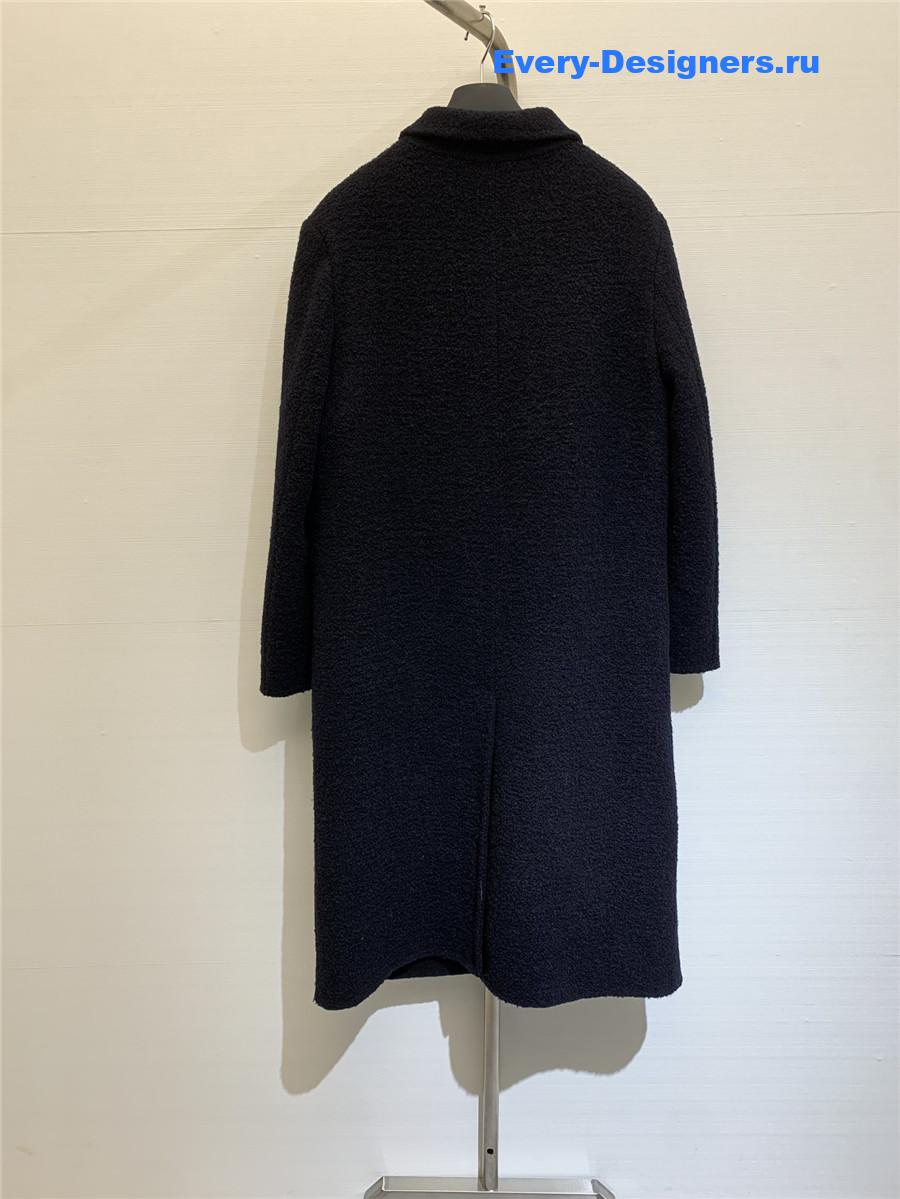 Ce1i*e bouclé coat