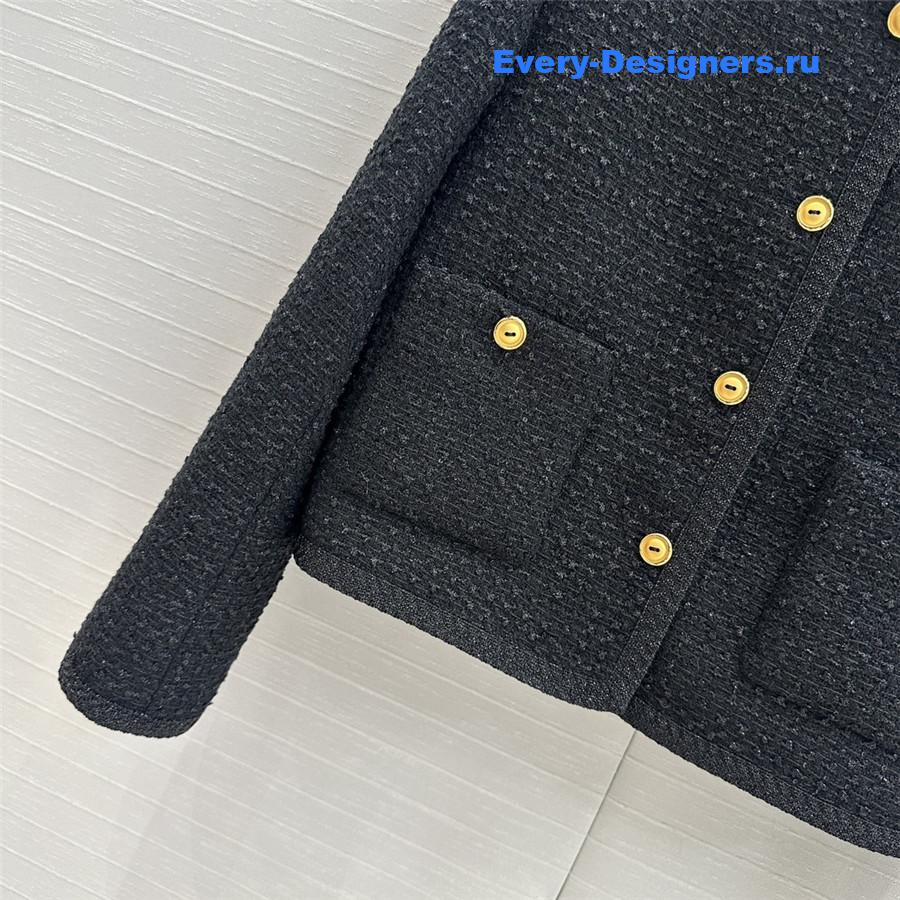 M1um1u tweed cropped jacket