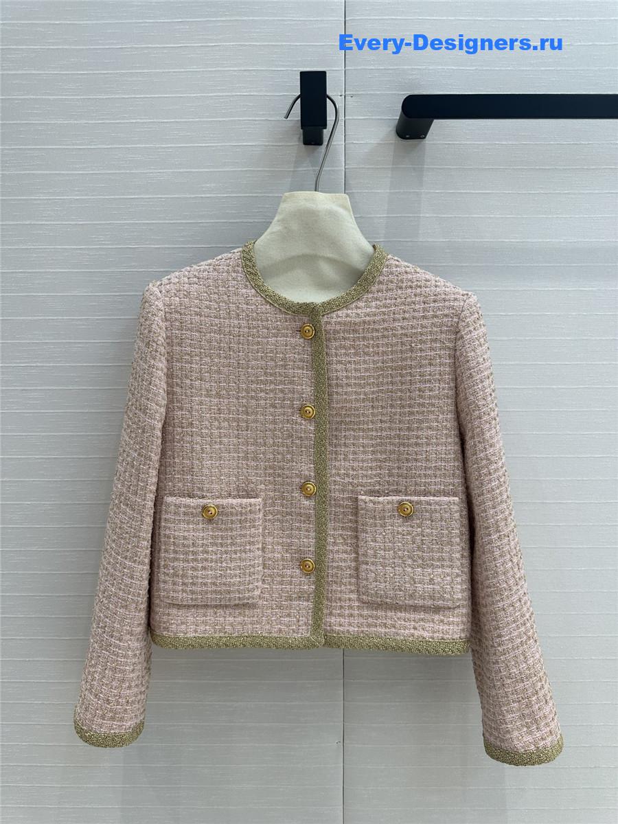 M1um1u tweed cropped jacket