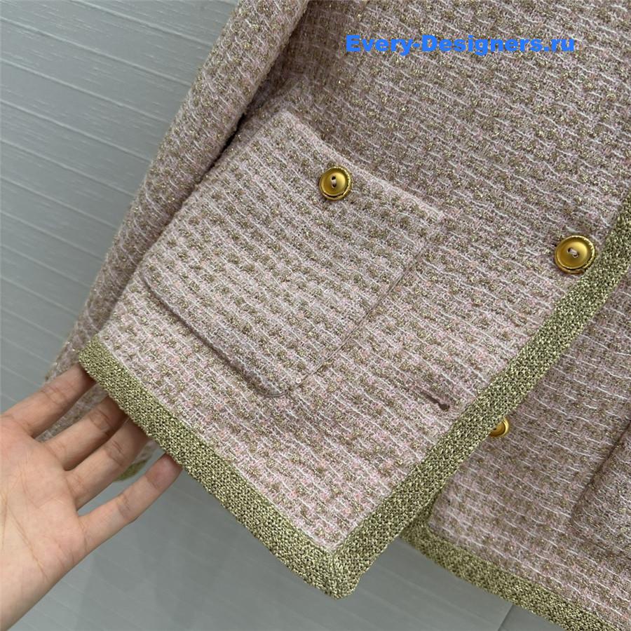 M1um1u tweed cropped jacket