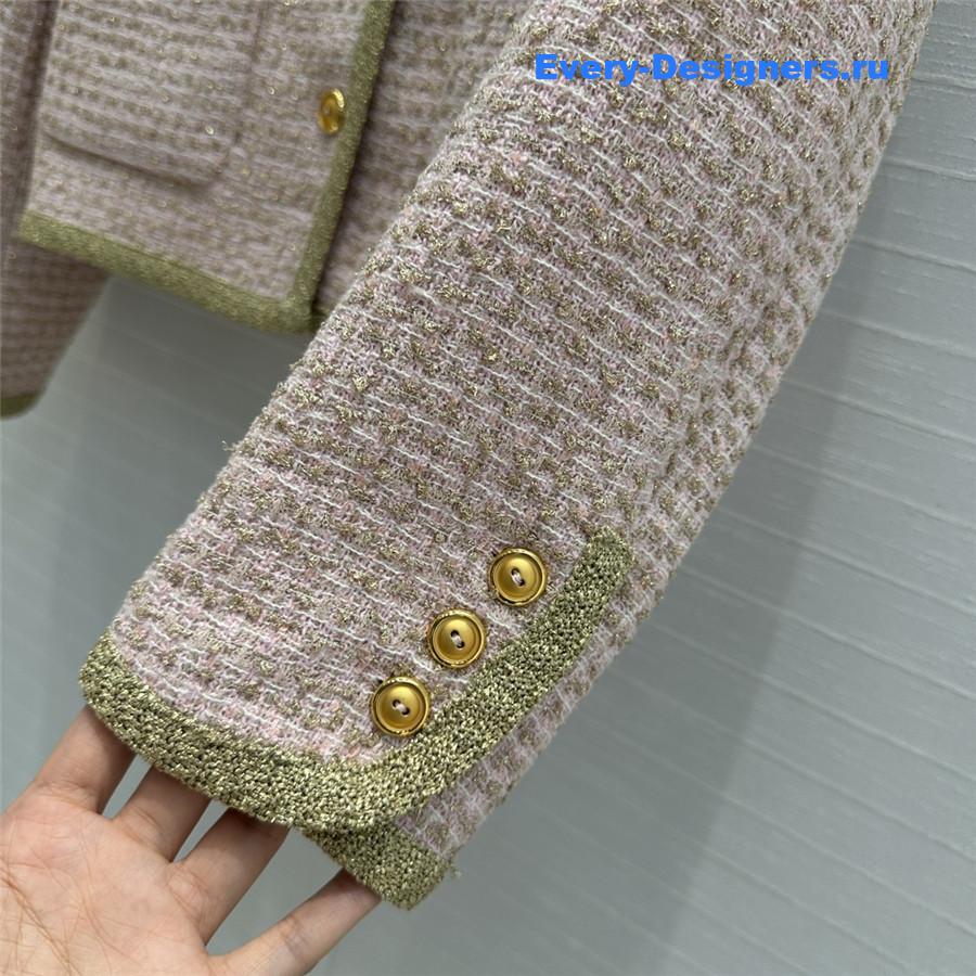 M1um1u tweed cropped jacket