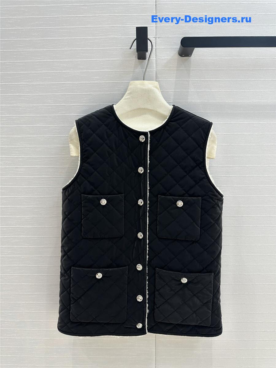 Ch**el padded mid-length vest