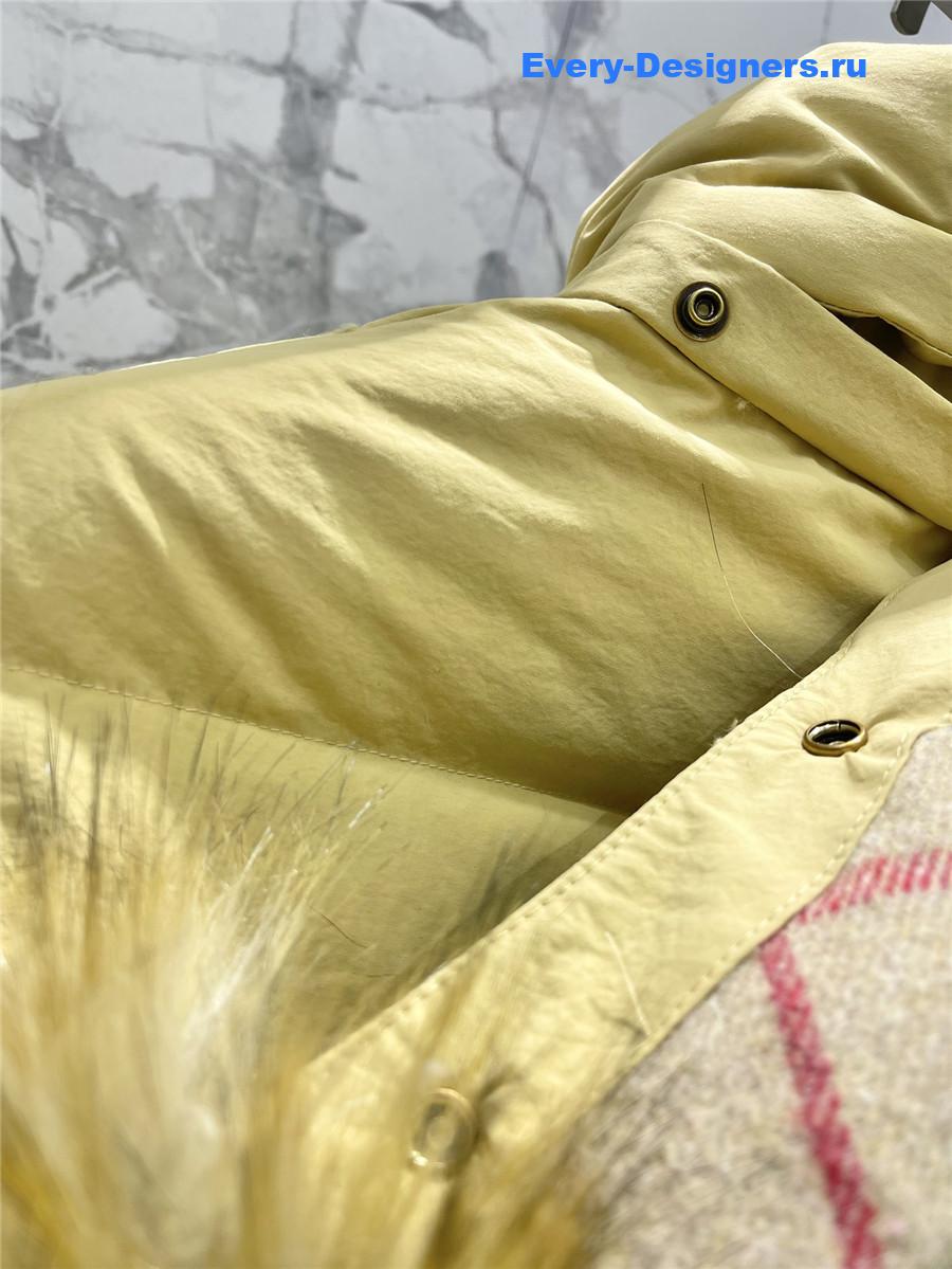 Bv*b*rry hooded long puffer jacket