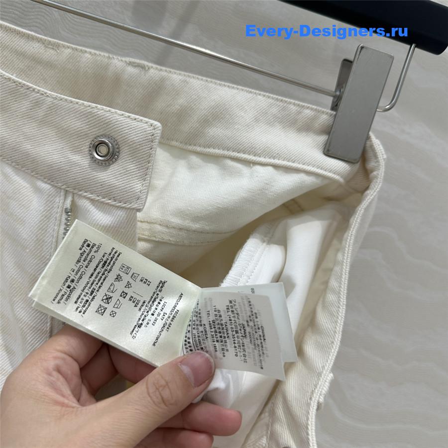 F**di monogram straight pants