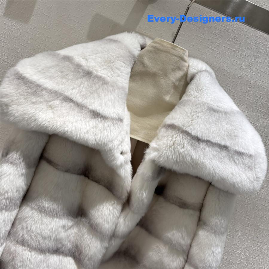 F**di chinchilla fur coat