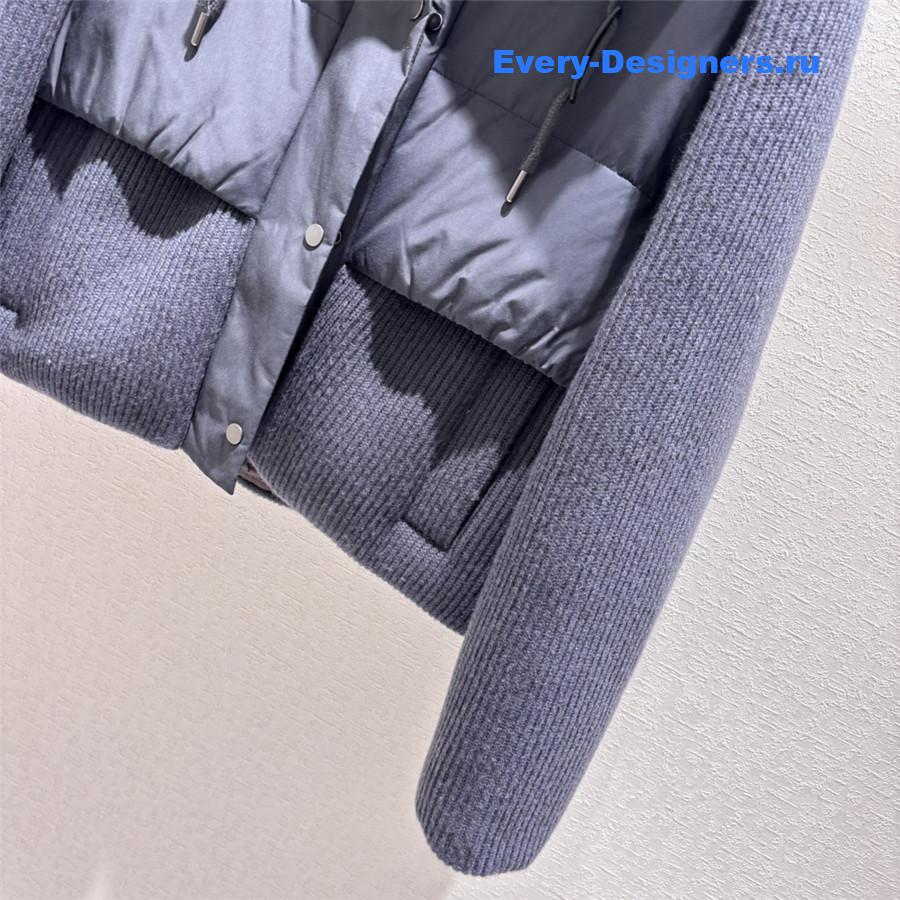 BC hooded goose down jacket