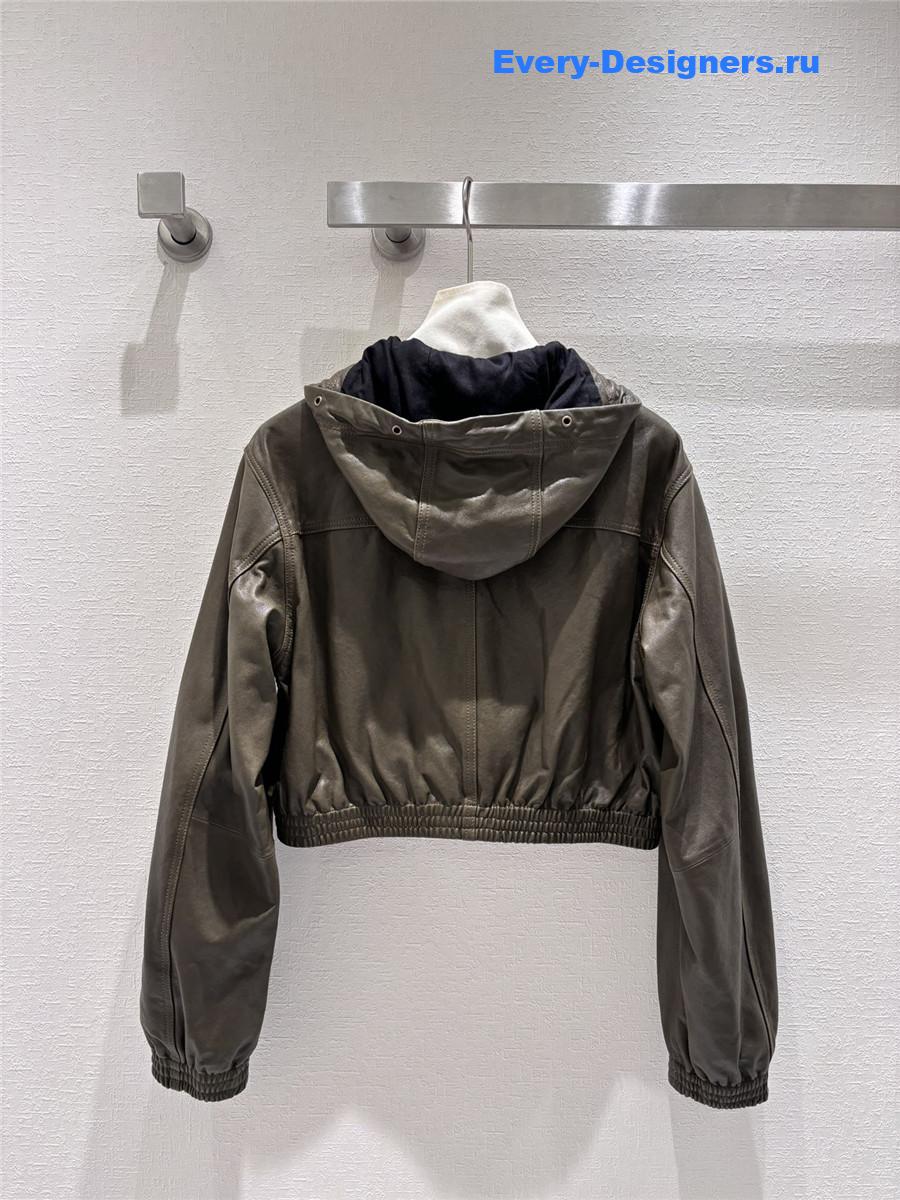 Ba1en*iaga lambskin jacket