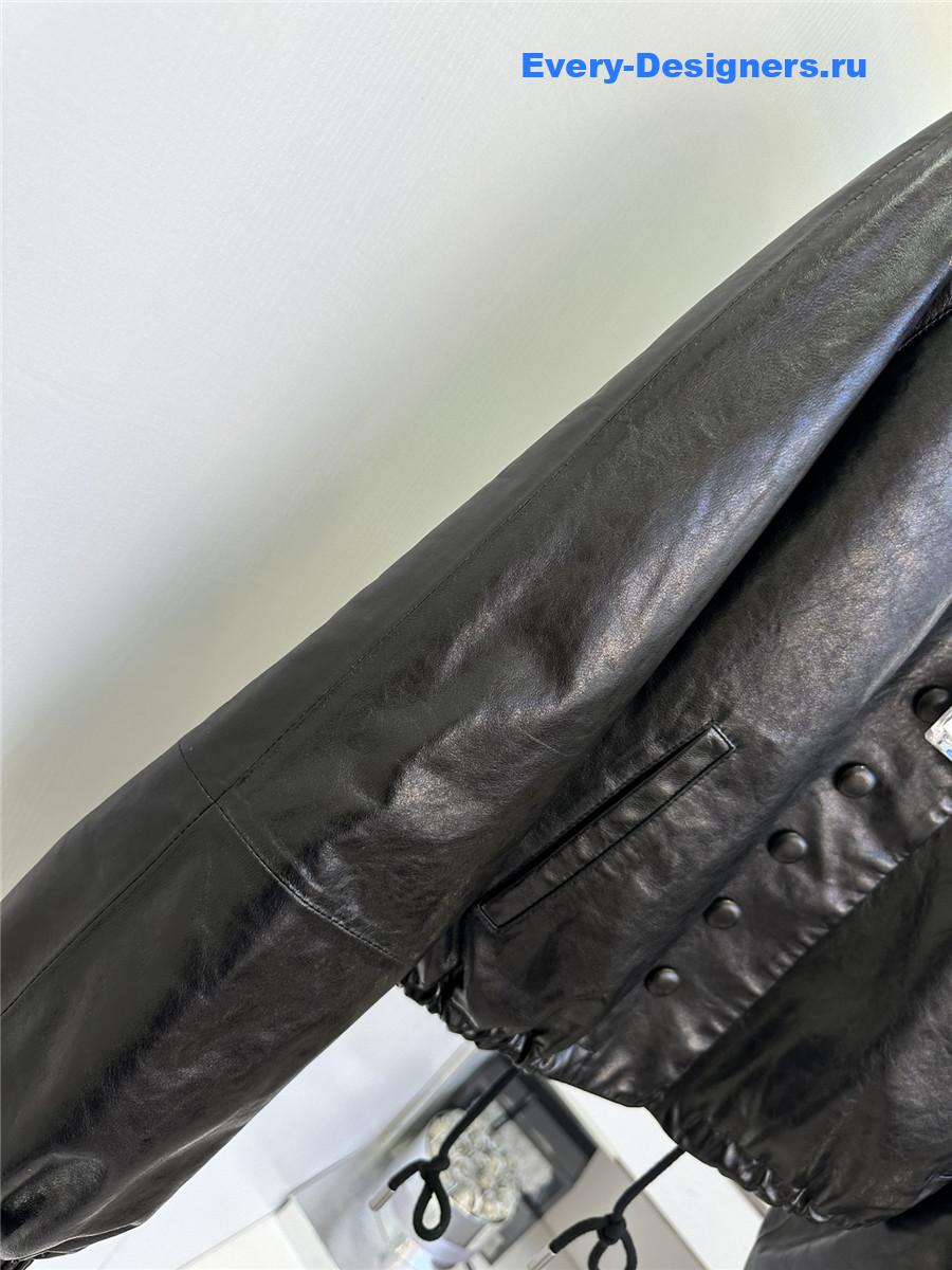 Acne studios sheepskin coat