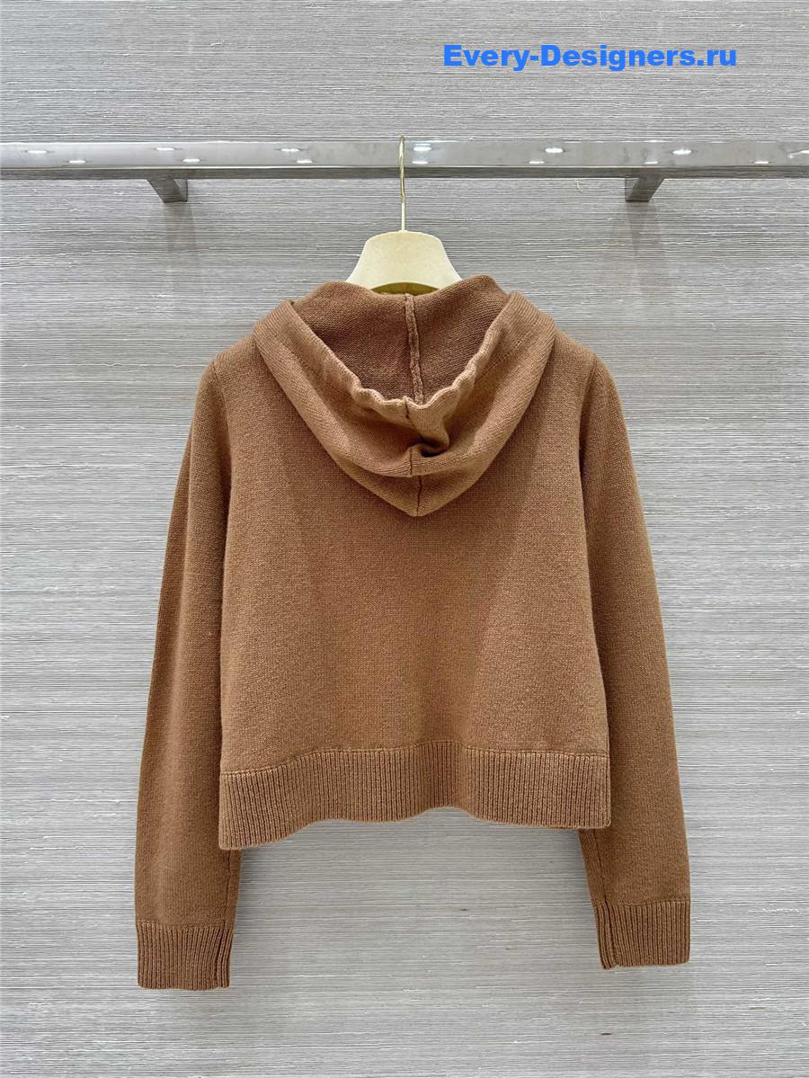 M1um1u zipper jacket + pants set