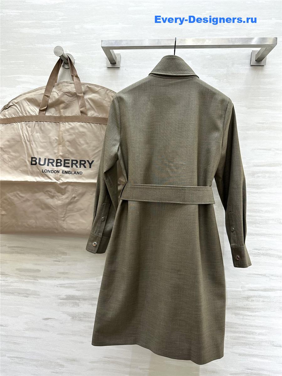 Bv*b*rry trench dress