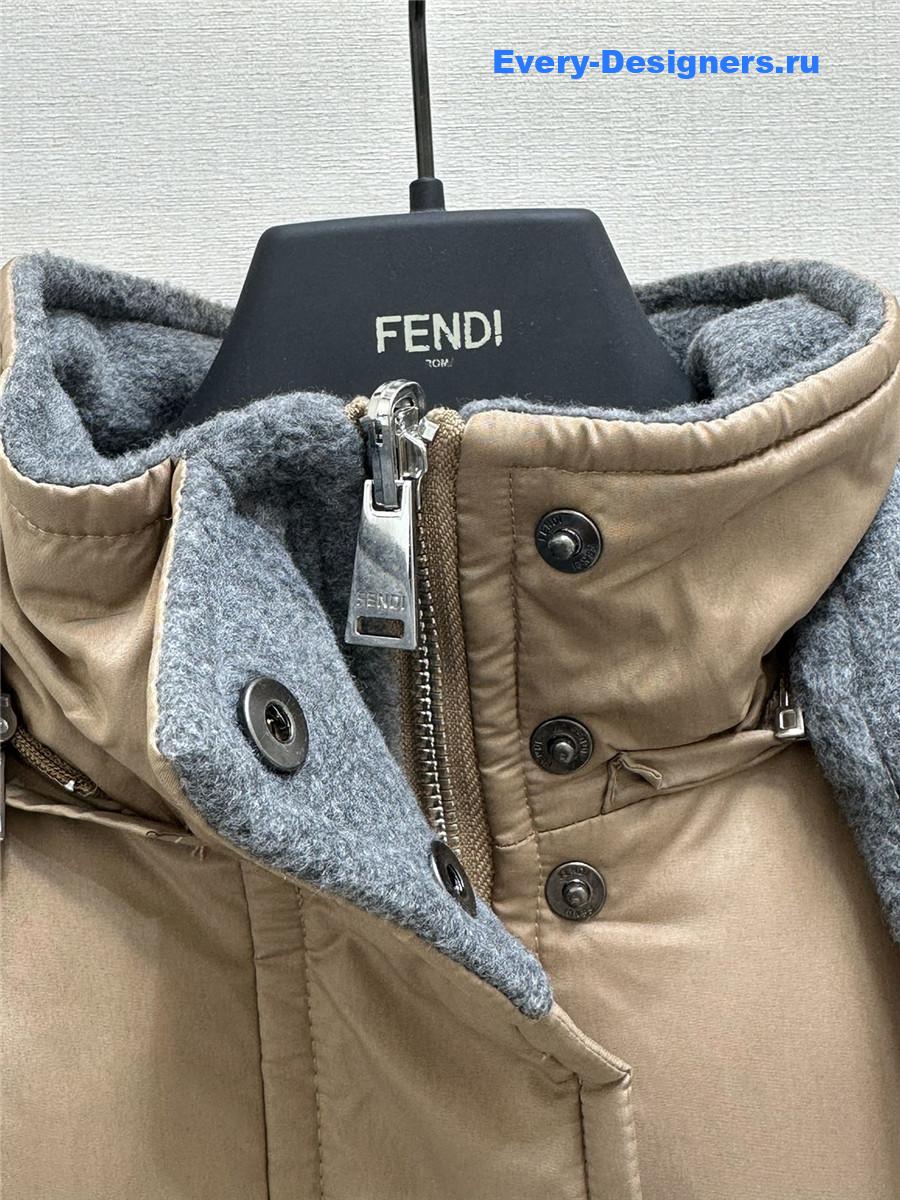 F**di reversible down jacket