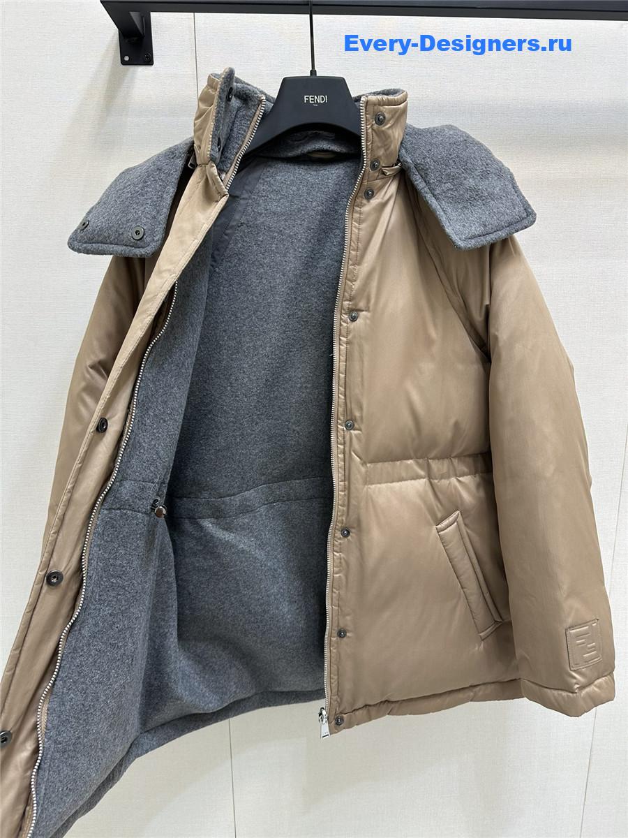 F**di reversible down jacket