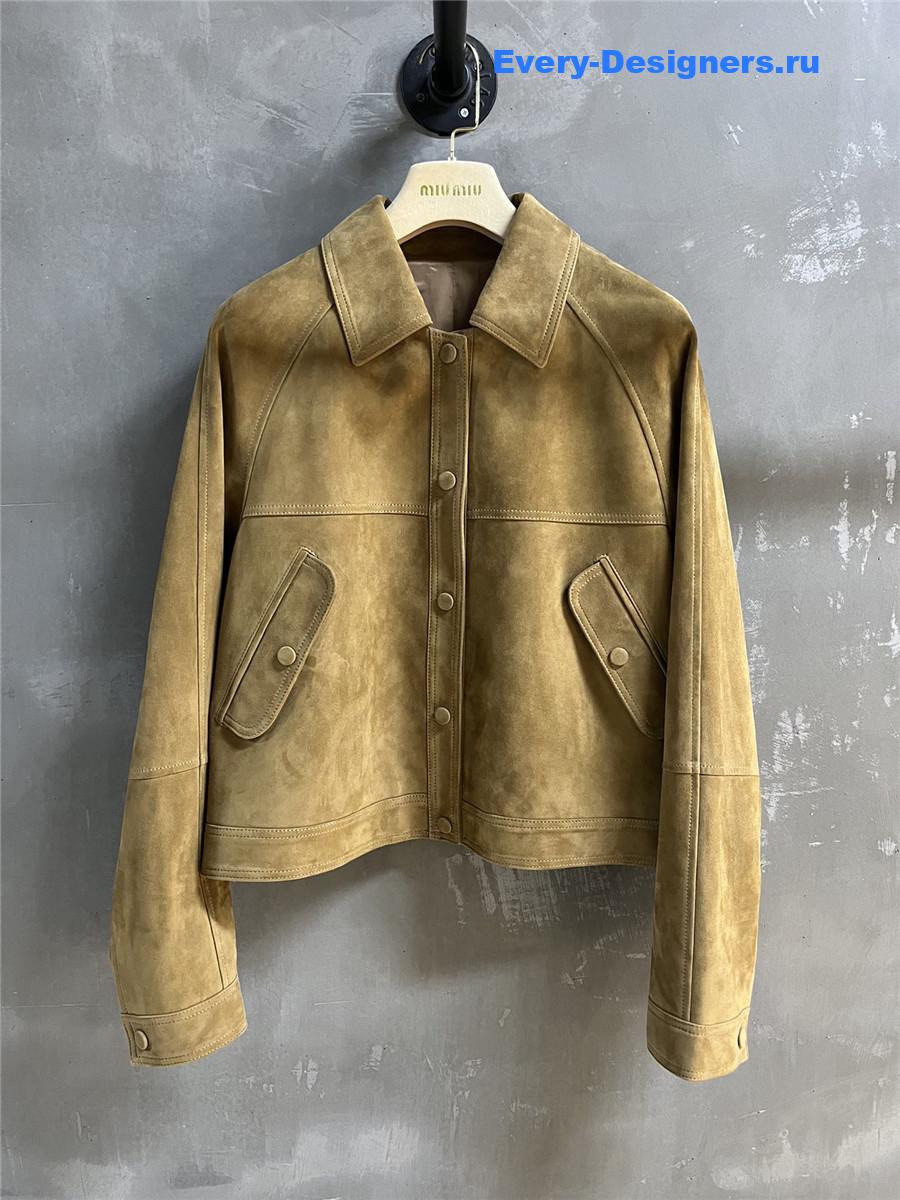 M1um1u cashmere coat