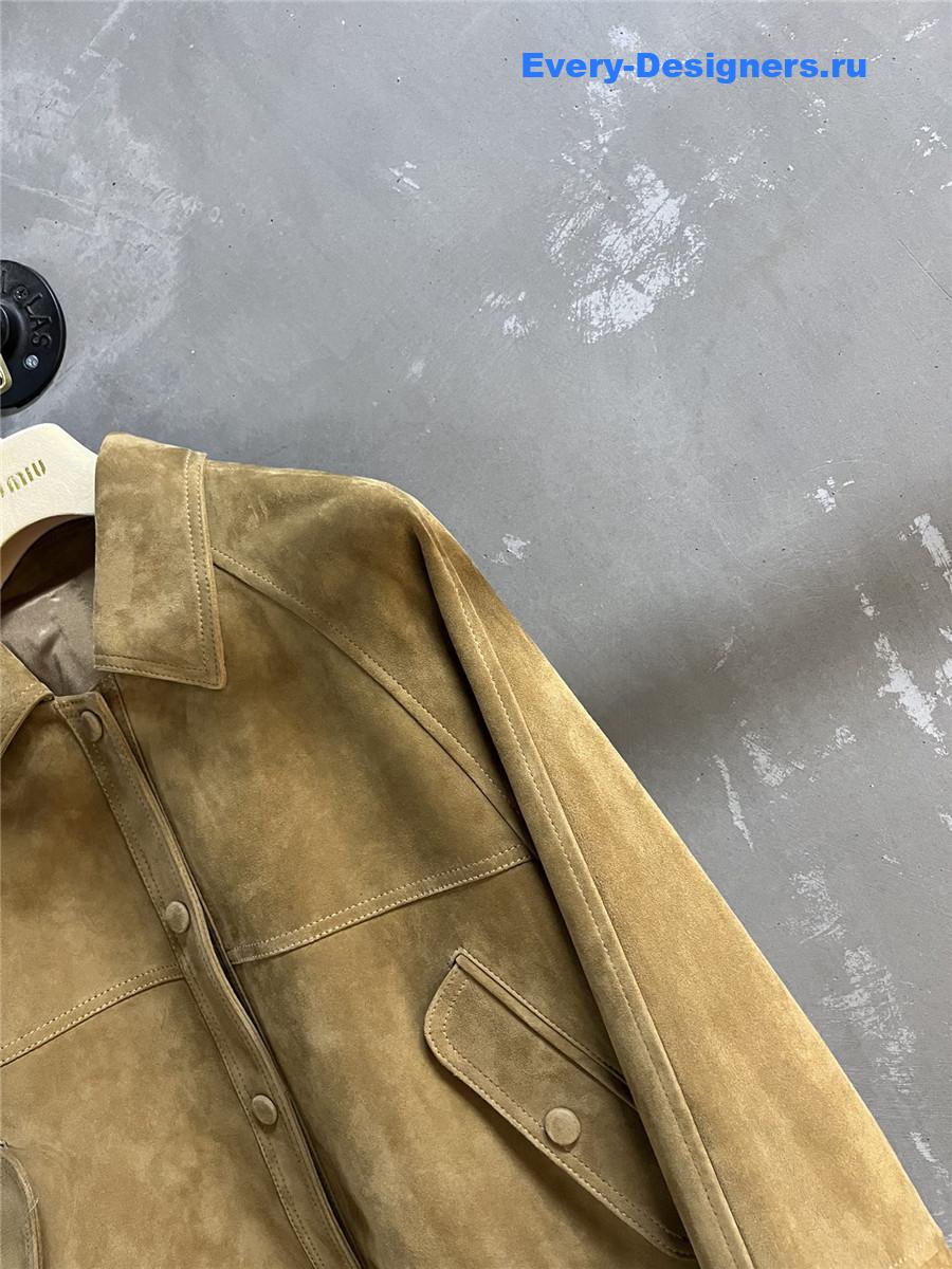 M1um1u cashmere coat