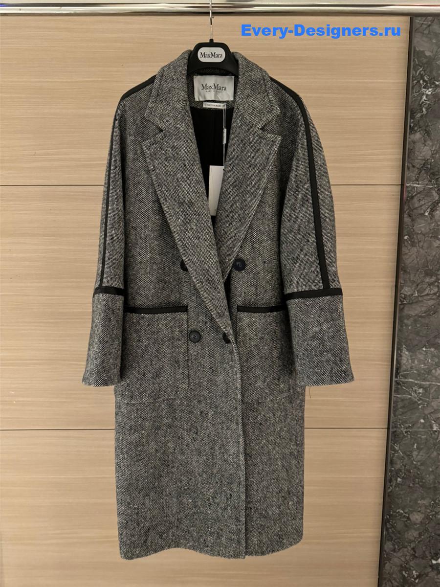 Vanitoo oversized wool-blend coat