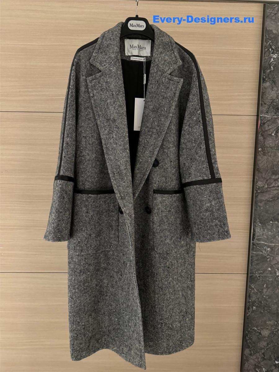 Vanitoo oversized wool-blend coat