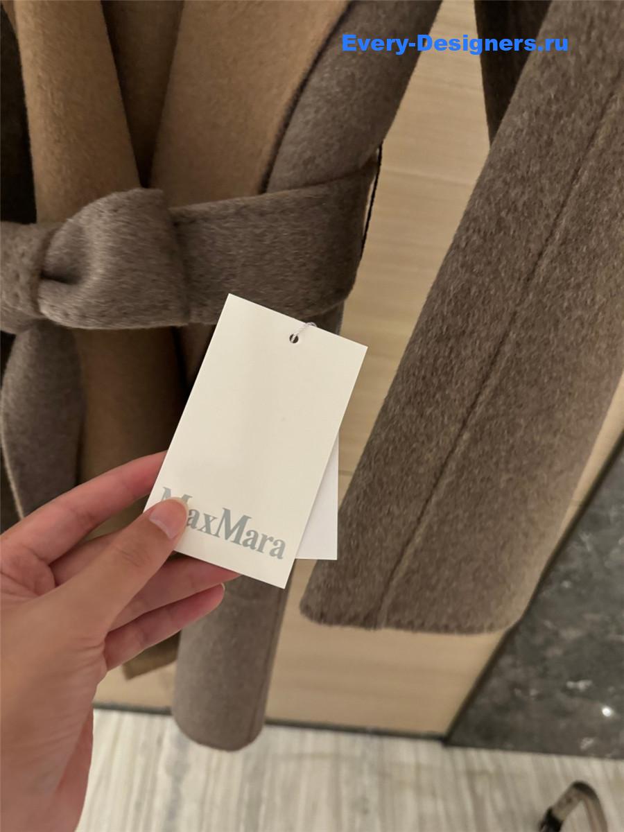 Vanitoo mid-length cashmere coat