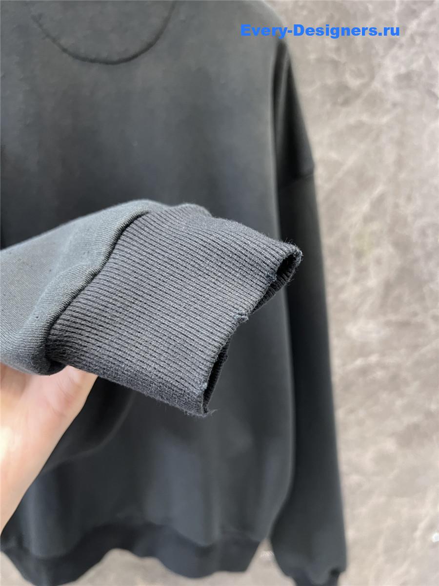 Acne studios vintage sweatshirt jacket