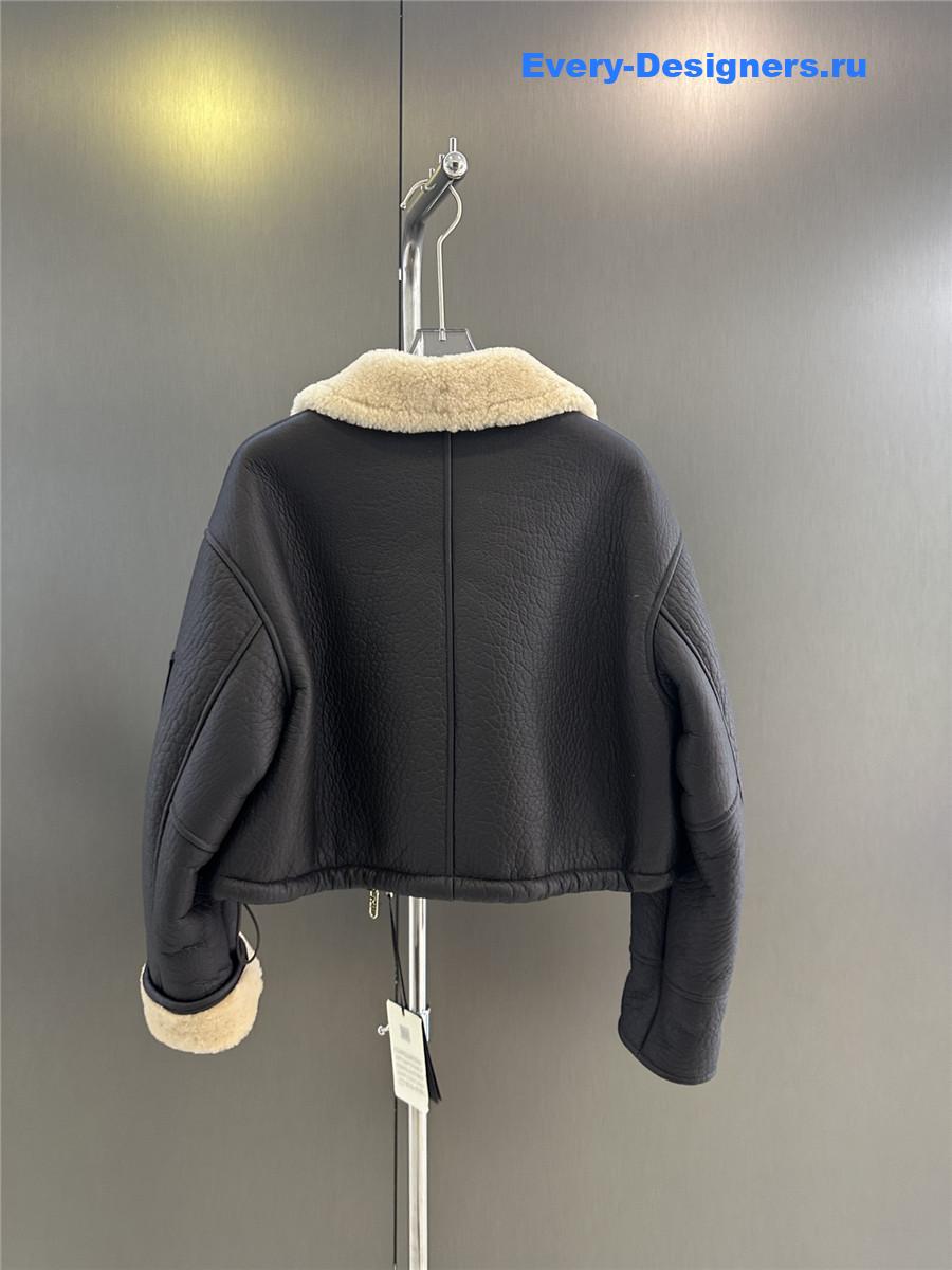 F**di crocodile fur short coat