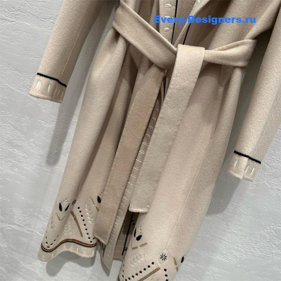 H**me5 long cashmere coat