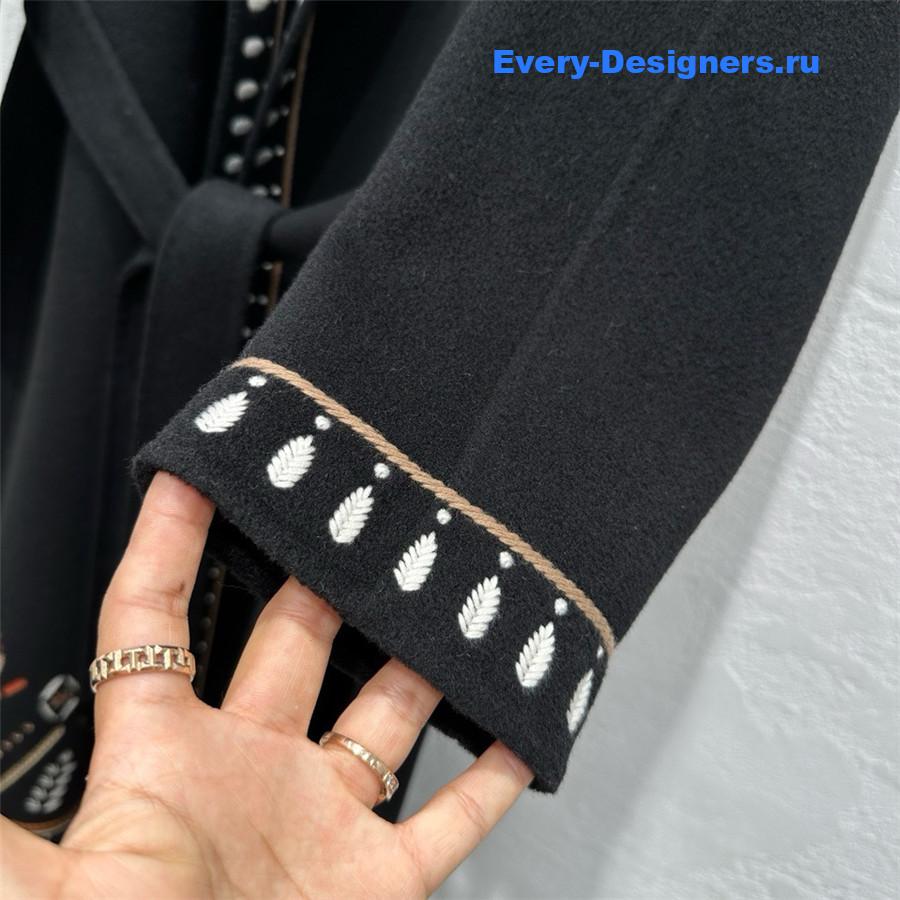 H**me5 long cashmere coat