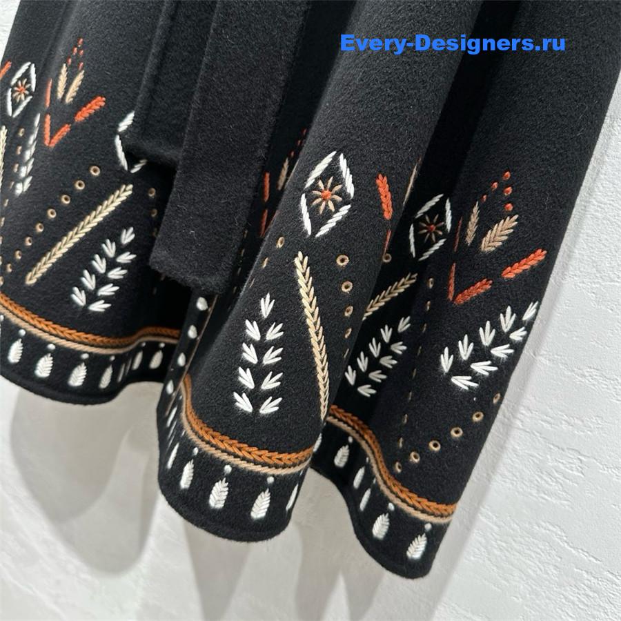 H**me5 long cashmere coat