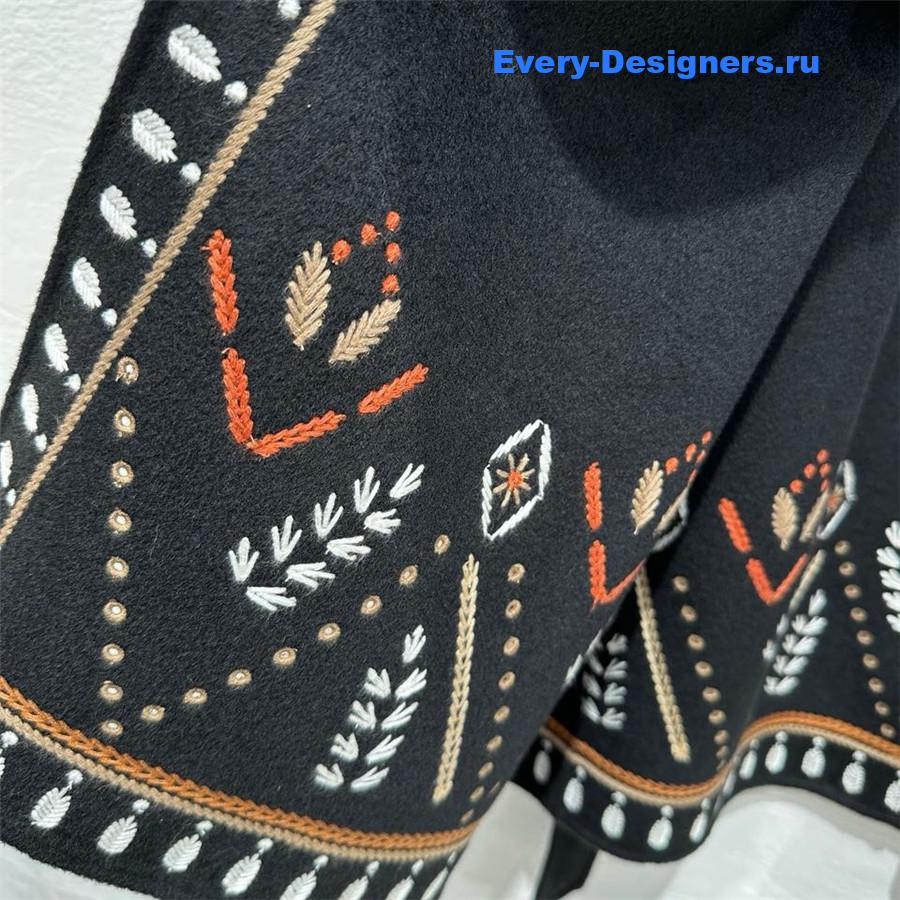 H**me5 long cashmere coat