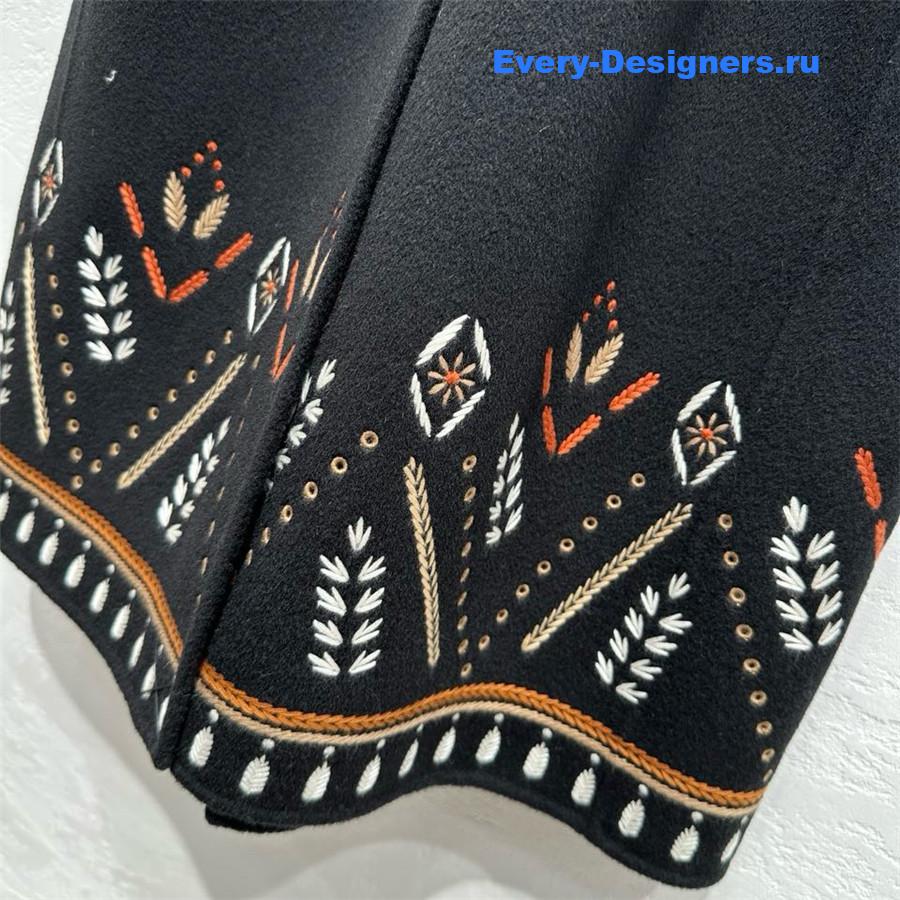 H**me5 long cashmere coat