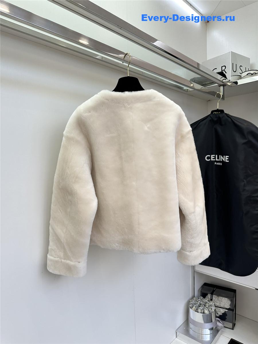 Ce1i*e shearling coat