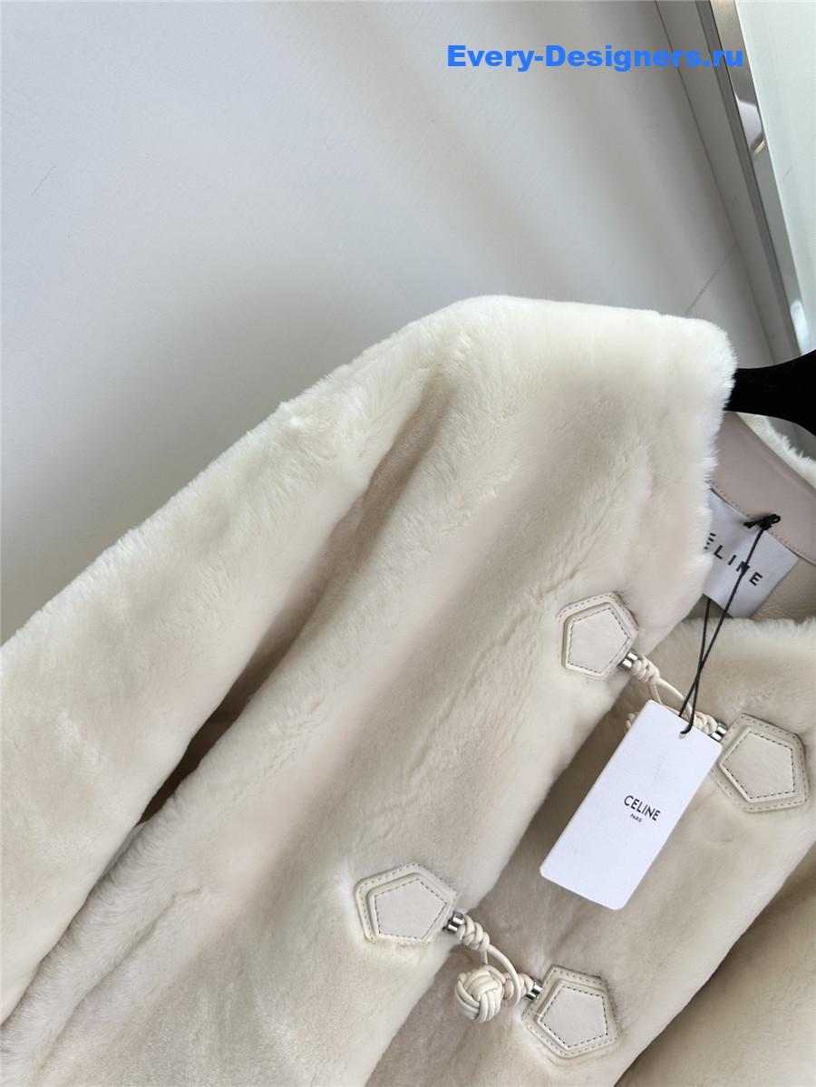 Ce1i*e shearling coat