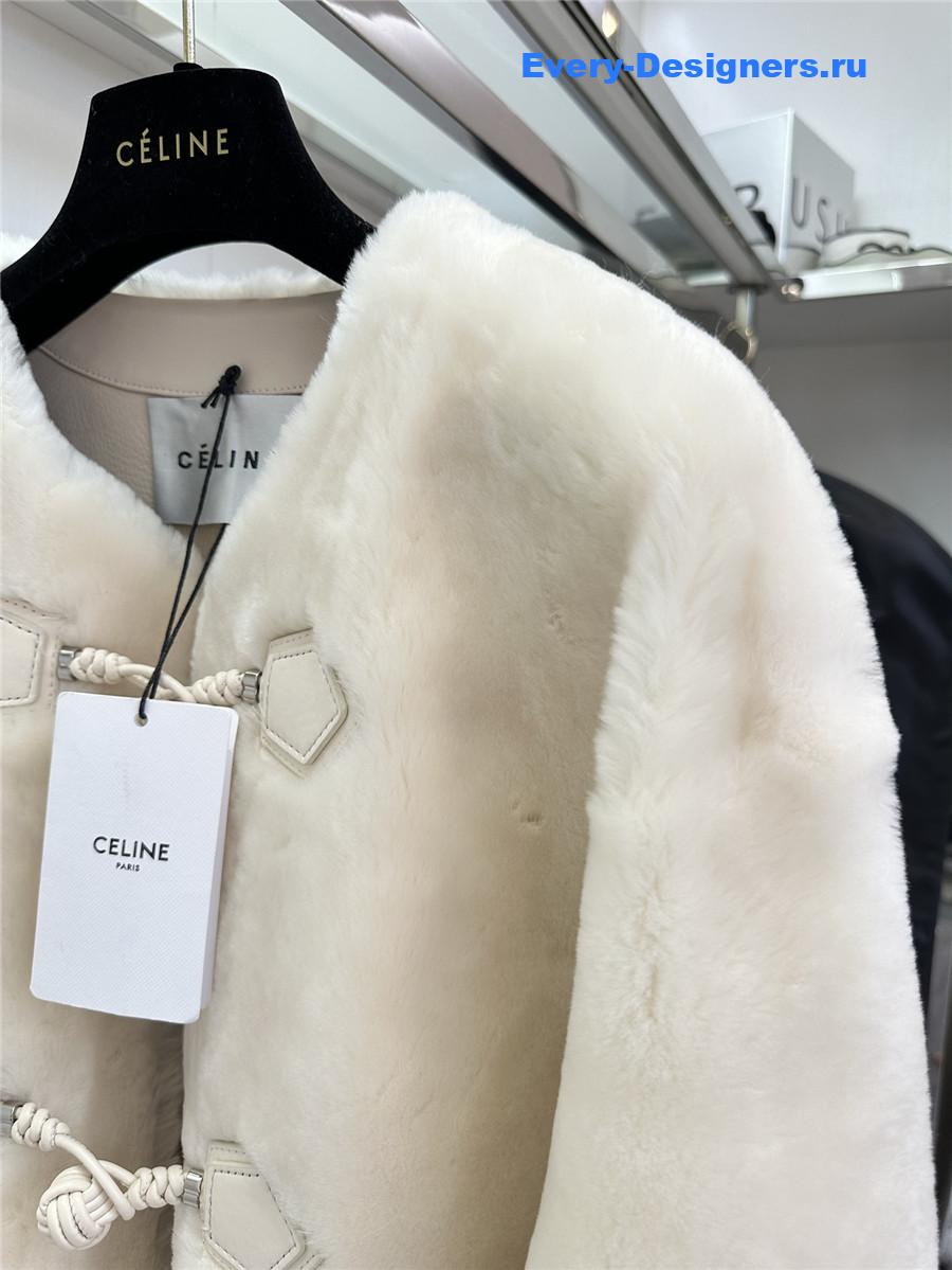 Ce1i*e shearling coat