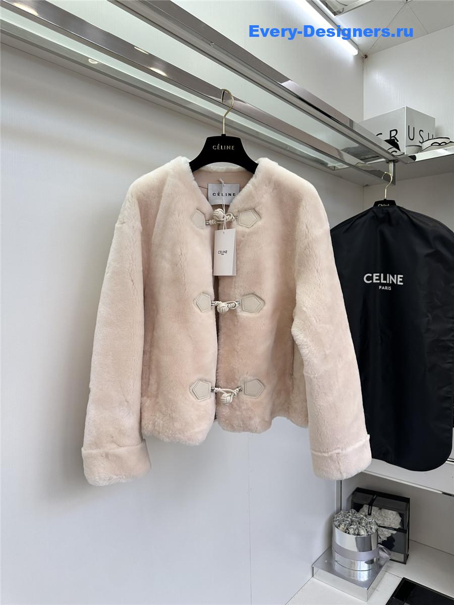 Ce1i*e shearling coat