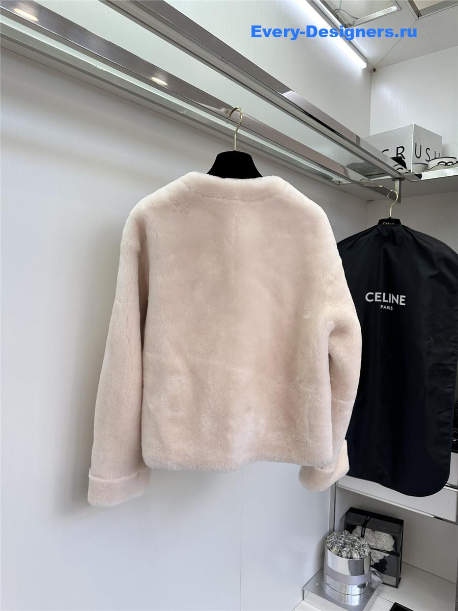 Ce1i*e shearling coat