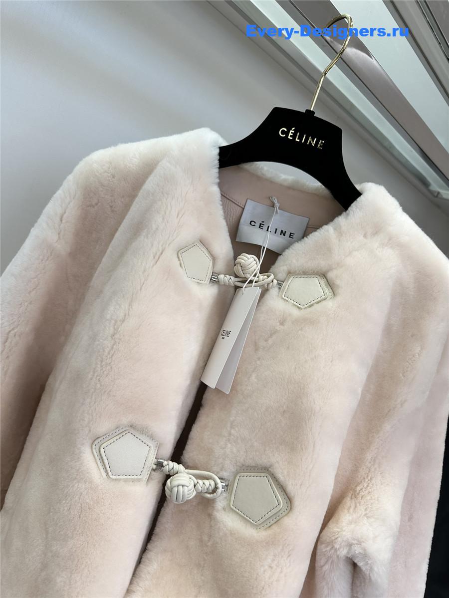 Ce1i*e shearling coat