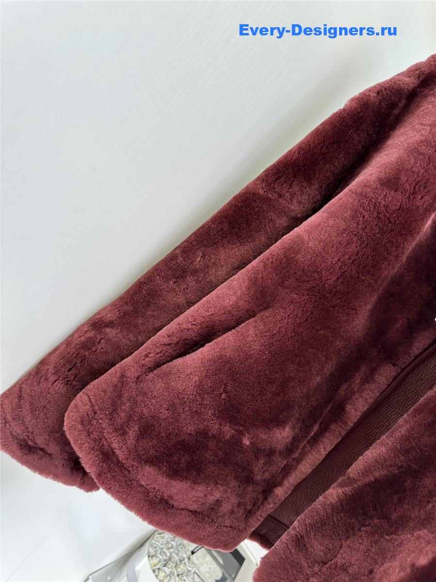 Ce1i*e shearling coat