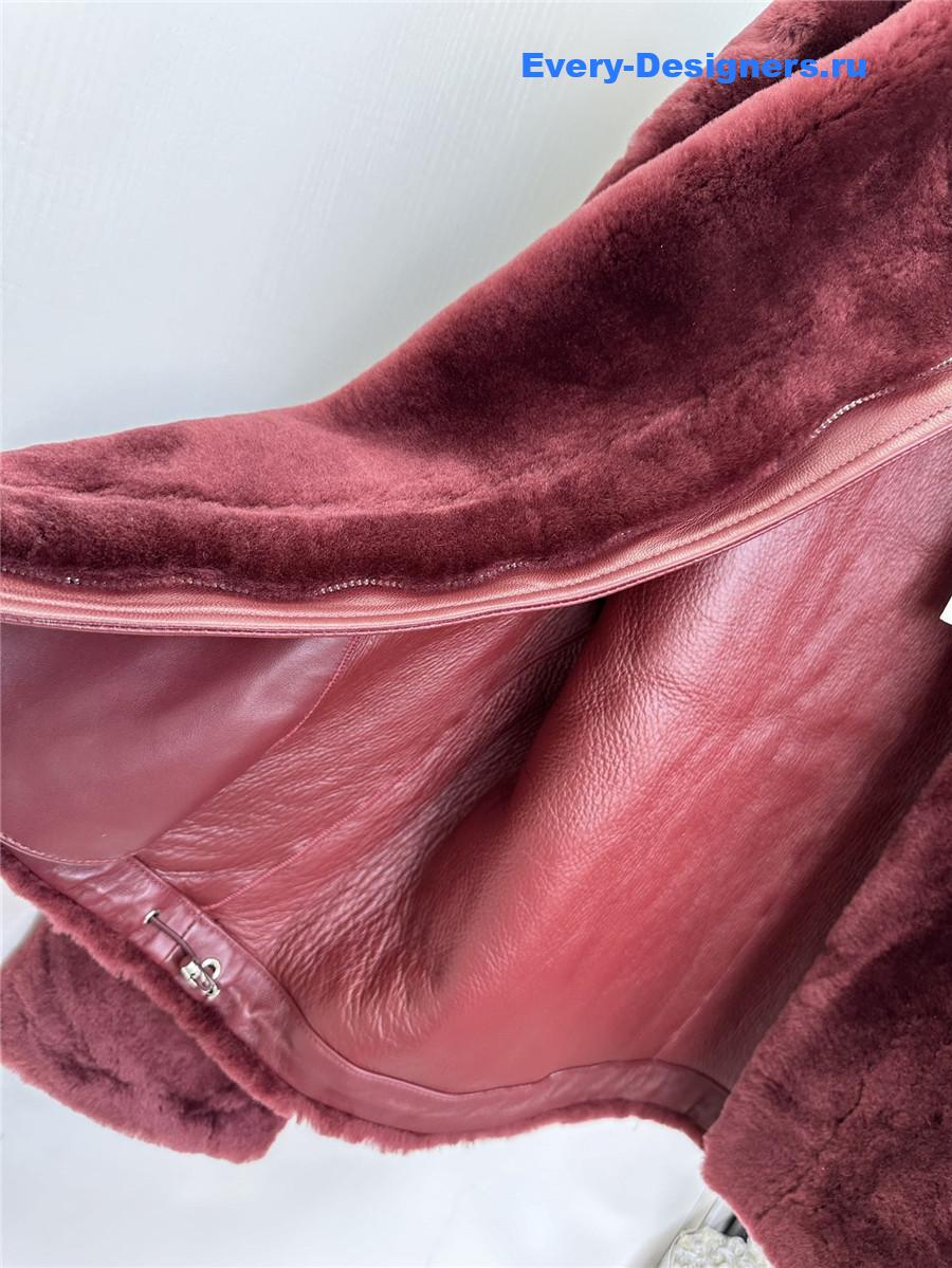 Ce1i*e shearling coat