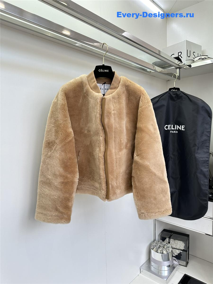 Ce1i*e shearling coat