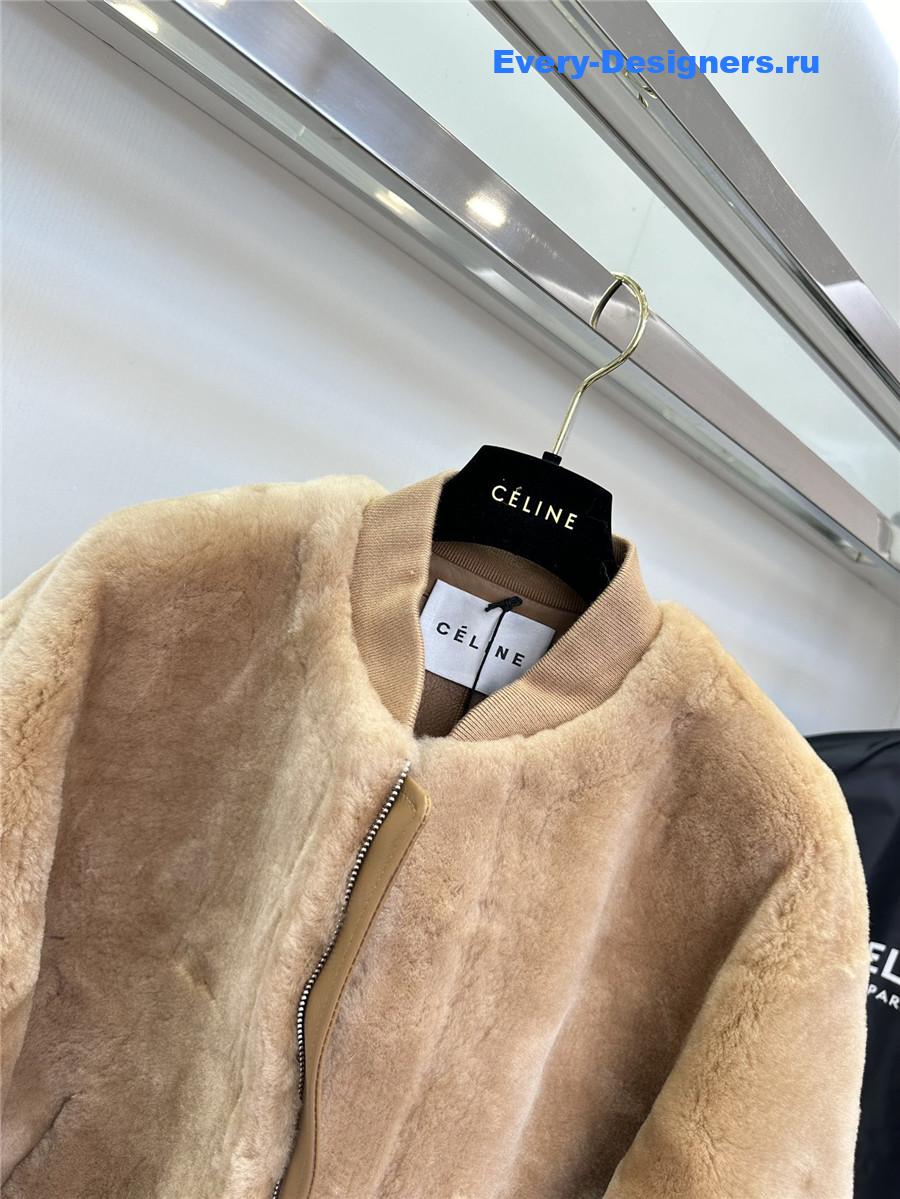 Ce1i*e shearling coat